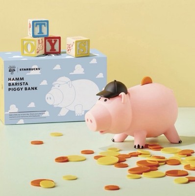Buy Starbucks Korea Toy Story Hamm Piggy Bank Barista Pink Pig