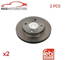 BREMSSCHEIBEN SATZ PAAR VORNE FEBI BILSTEIN 05649 2PCS P FÜR MAZDA 121 III