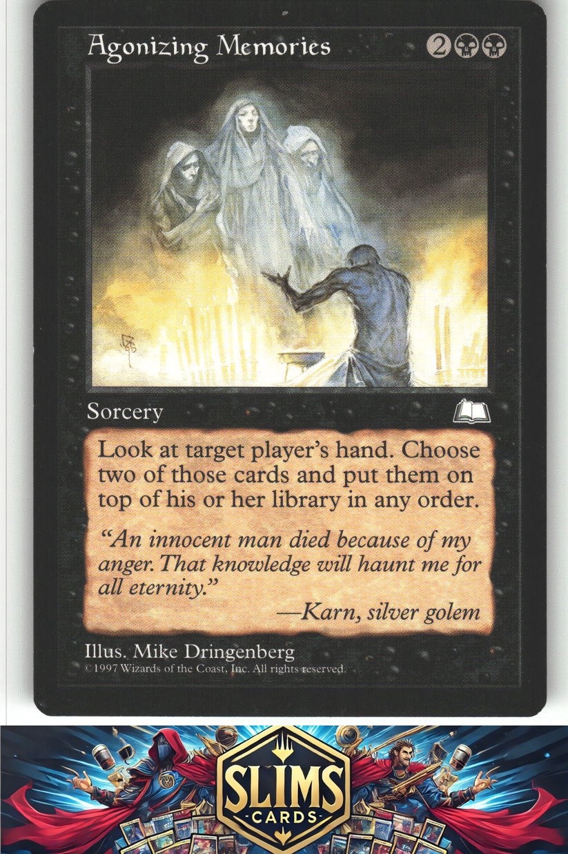 Agonizing Memories - Weatherlight - MTG - Uncommon - # - NM