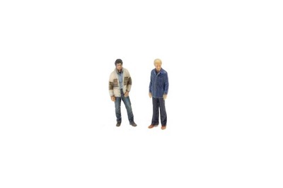 Hünerbein Miniatur 1169 Set 2 Figuren Starky und Hatch H0 1:87 Neu+OVP