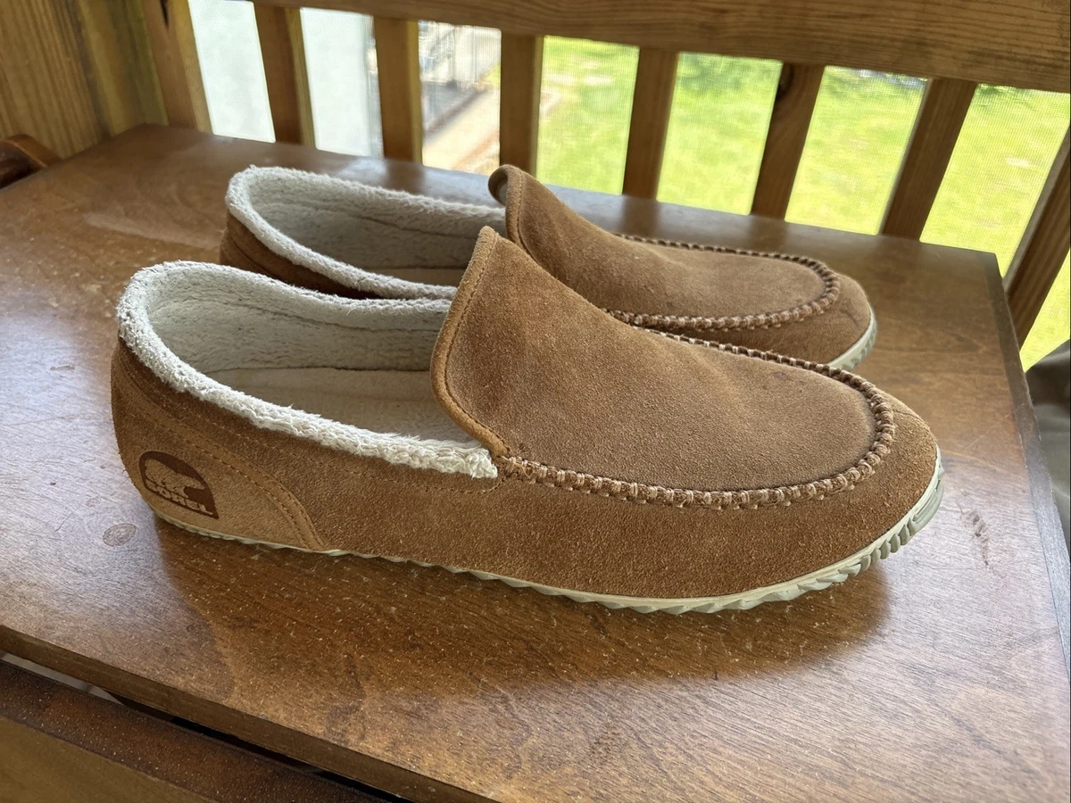 Sorel Tan and Brown Checkered Slippers Sorel Men main image 3