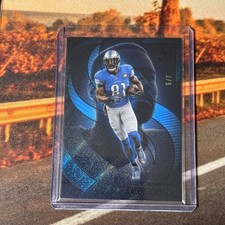 2025 Panini Silhouette Calvin Johnson 5/7 Detroit Lions Megatron