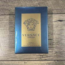 NEW SEALED: 3.4 fl oz 100 mL Versace Eros Eau de Parfum Spray Regular Size Mens