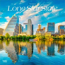 Lone Star State | Texas Places | 2026 12x24" (Hanging) Wall Calendar