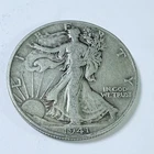 1941 Liberty Walking Silver Half Dollar - 90% Silver - Circulated Us Coin #8245