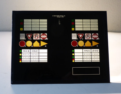 Stereo Optec 1000 DMV Vision Tester / Screener Replacement Slide