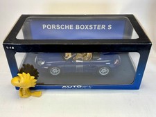 1:18 AUTOart PORSCHE 986 BOXSTER S 2003 Cabriolet Facelift Lapisblue Metal 77881
