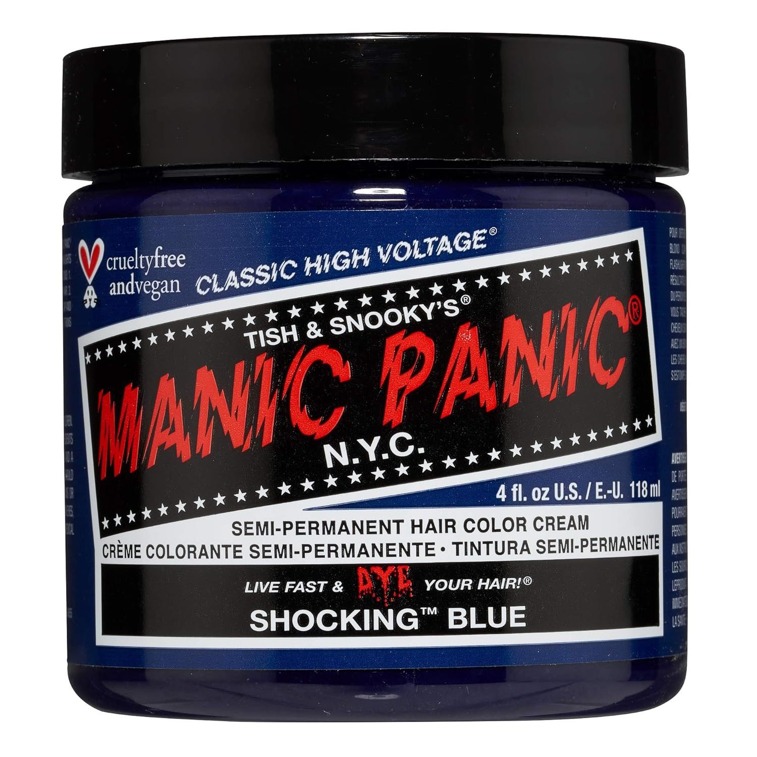 - Dark Cobalt Blue Hair Dye For