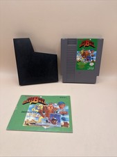 NES Bad News Baseball (Nintendo, 1990) W/ Manual & Sleeve.