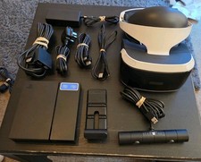 Sony CUH-ZVR1 PlayStation VR Headset for PlayStation 4 PS4 With Camera - Black