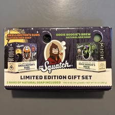 Dr Squatch Nightmare Before Christmas Soap Limited Edition Gift Set Jack  Oogie