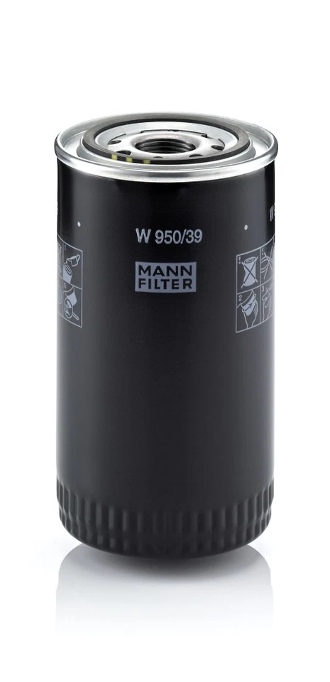 Filtro de aceite MANN-FILTER W 950/39 para AVIA, BERKHOF, BM TRACTORES, BMC, DAF, FODEN TRUCK Foto 3 de 3