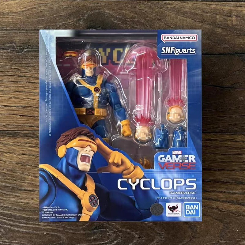BANDAI S.H.Figuarts X-Men SHF CYCLOPS GAMERVERSE Action Figure