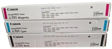 Genuine Canon imagePRESS T01 CMK Toner Set Black Cyan Magenta New Sealed