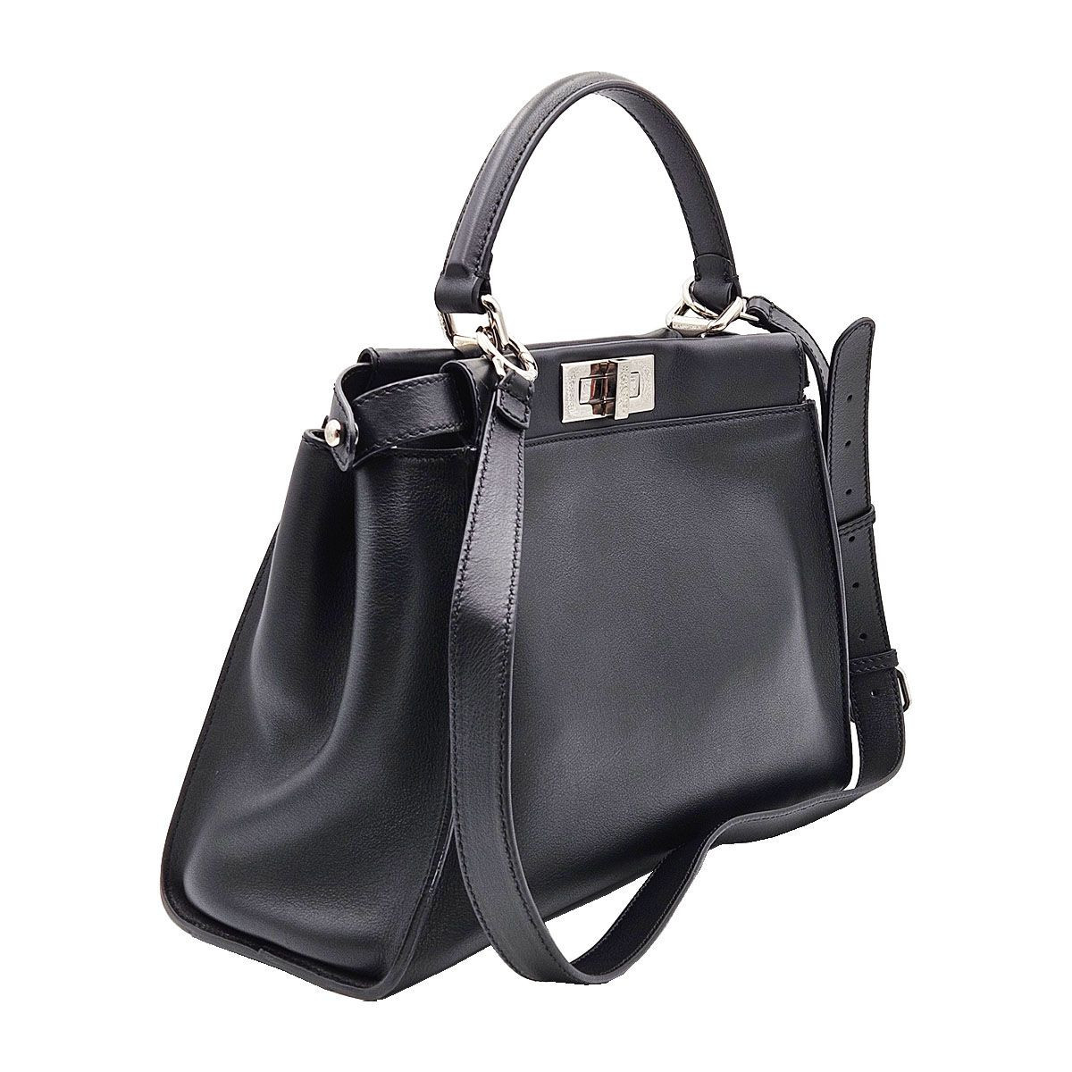 Fendi Black Picaboo Regular 2WAY Bag 8BN290 | eBay Fendi Black Picaboo Regular 2WAY Bag 8BN290 | eBay