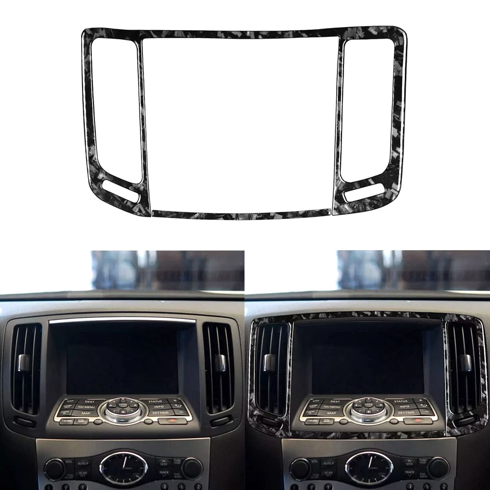 Kits de 26 piezas de cubierta interior completa de fibra de carbono forjada para Infiniti G25 G37 Q60 Foto 2 de 4