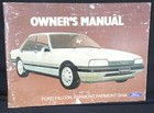<!--F#f_0-->FORD FALCON/FAIRMONT/FAIRMONT GHIA OWNER'S MANUAL/GLOVE BOX<!--F/-->