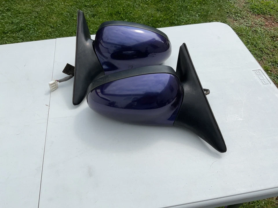 PAR DE ESPEJOS RETROVISORES LATERALES FORD PROBE 1996,1997 VINTAGE COCHE Foto 3 de 4