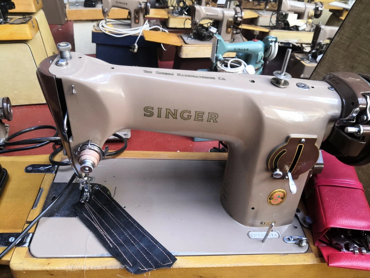 Is A Singer 201 Good For Sewing Leather And Canvas? Wayne