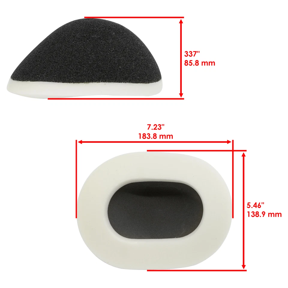 空气过滤器适用于雅马哈灰熊 125 YFM125G 2004-2013 / Breeze 125 YFA1 1989-2004 — 第 2/4 张图片