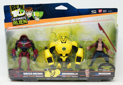 Ben 10 - Ultimate Alien - Water Hazard, Armodrillo & Aggregor - mit 2 Discs