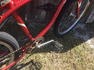 SCHWINN Klunker BMX Cruiser Aluminum Frame Redline Forklifter Bars