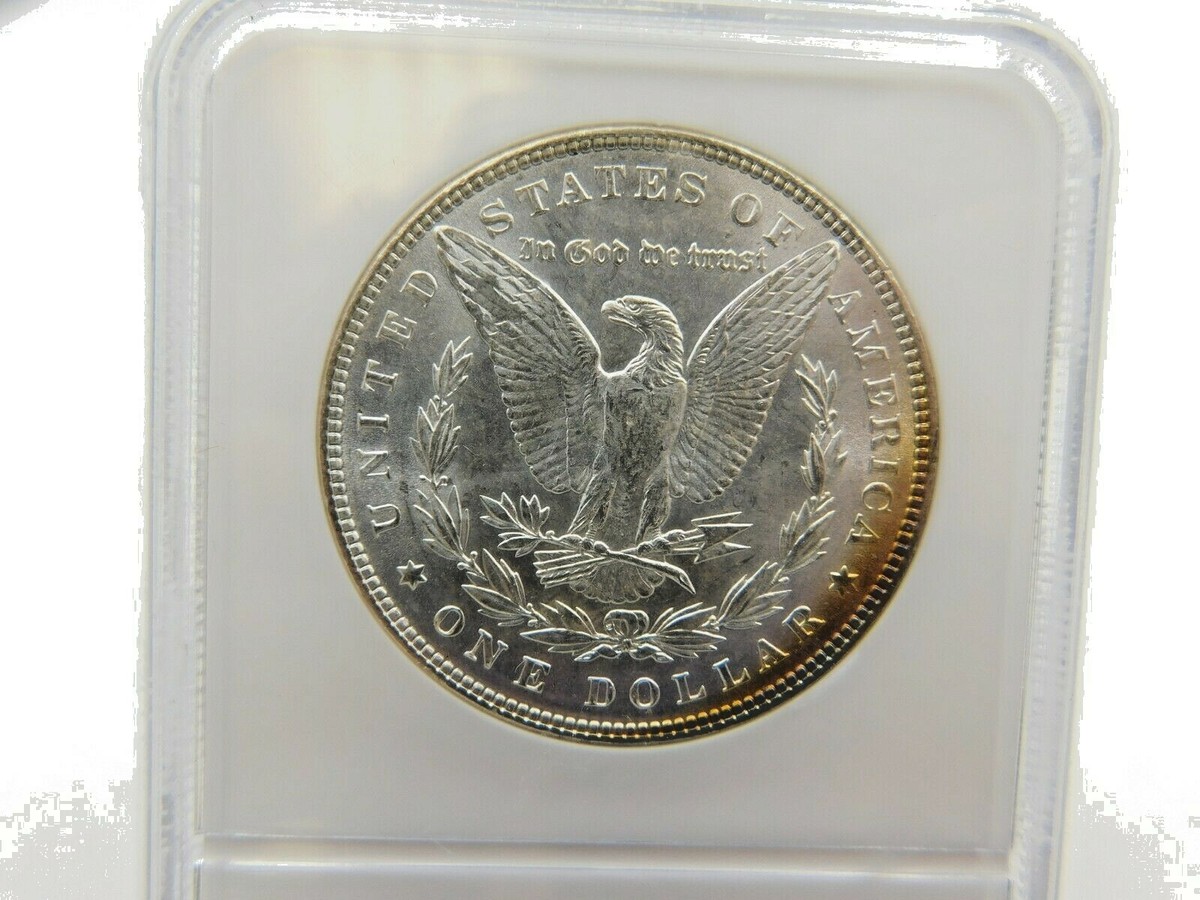 1887 Top 100 Vam 12 DDO Gator Morgan Silver Dollar NGC GradedMS64