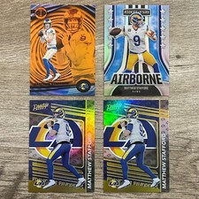 Matthew Stafford 2022-23 Panini Illusions Orange R&S Airborne Prizm Prestige Set