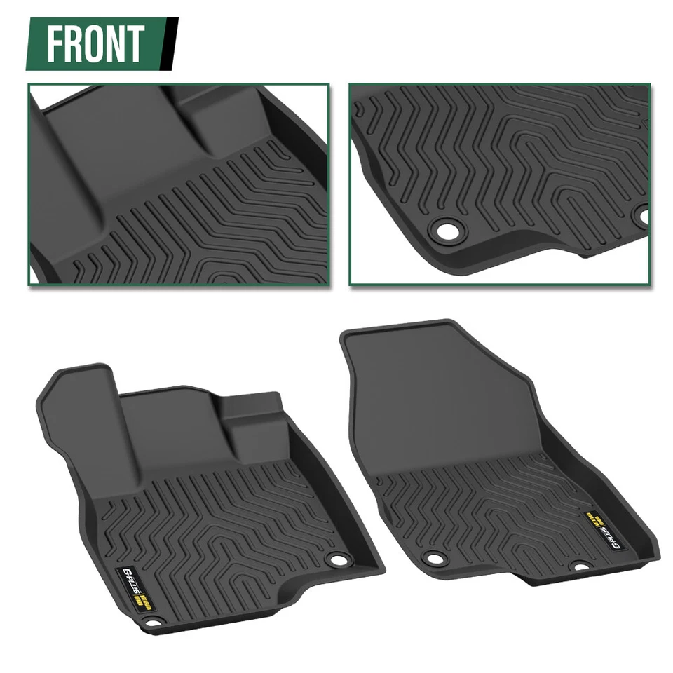 New Fit For 2019-2025 Acura RDX All Weather TPE Floor Mats Protection Liners - Image 3 of 4