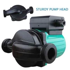 320W Shielded Circulation Pump Silent Geothermal Pipe Booster Hot Water Pump