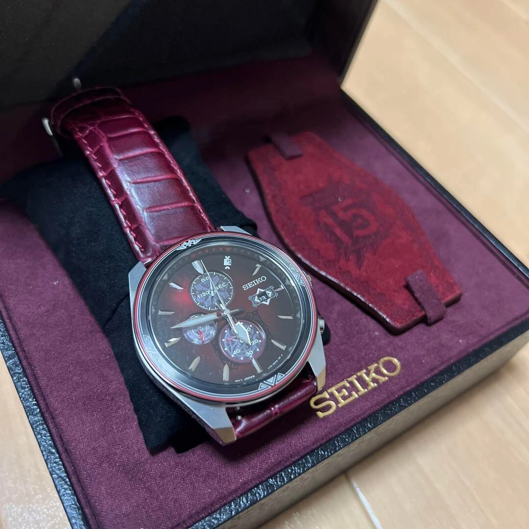 Monster Hunter x SEIKO Rathalos Model Solar Powered Wristwatch
