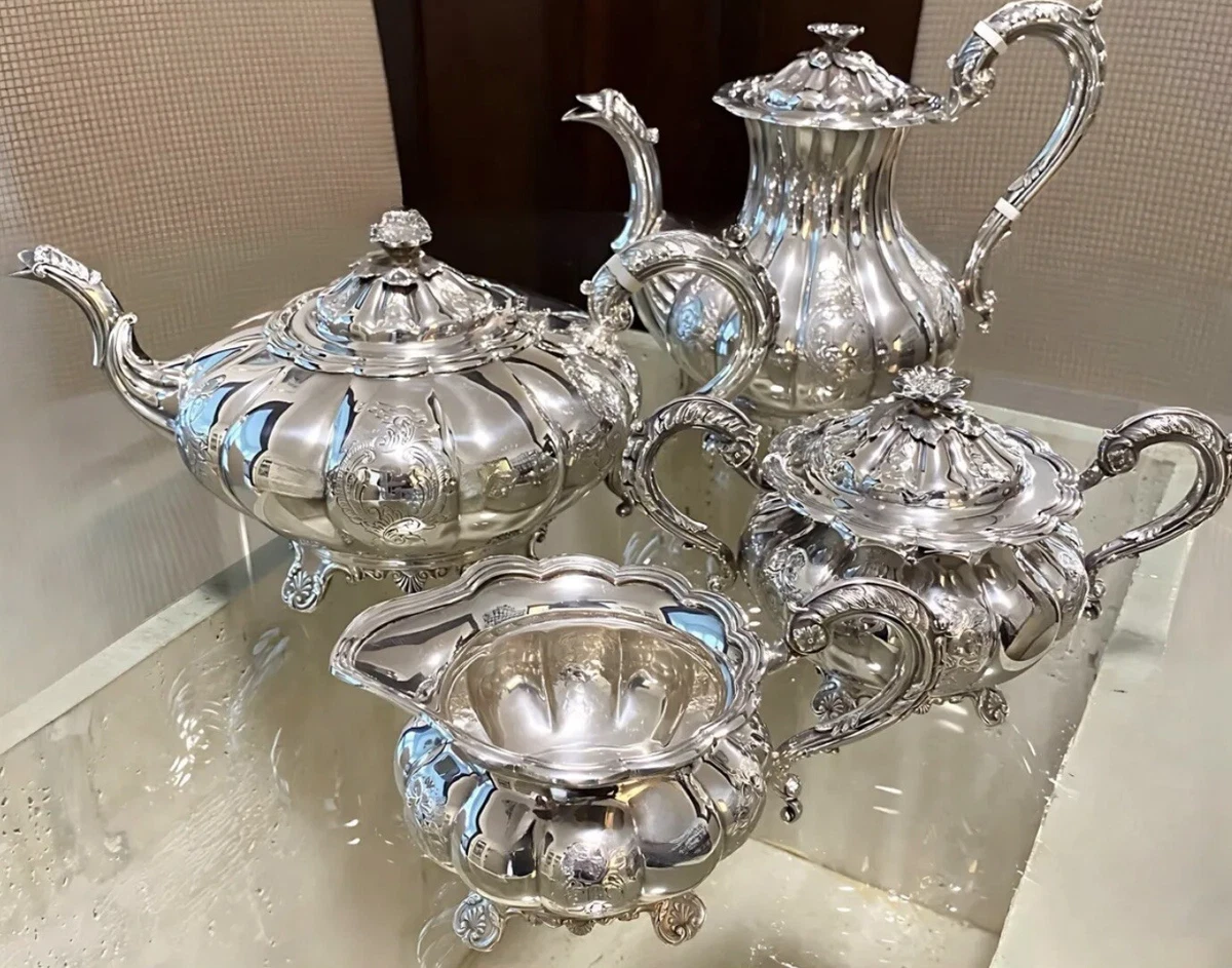 Barker Ellis Antique US Silver-Plated Teapots, Coffee Pots & Sets