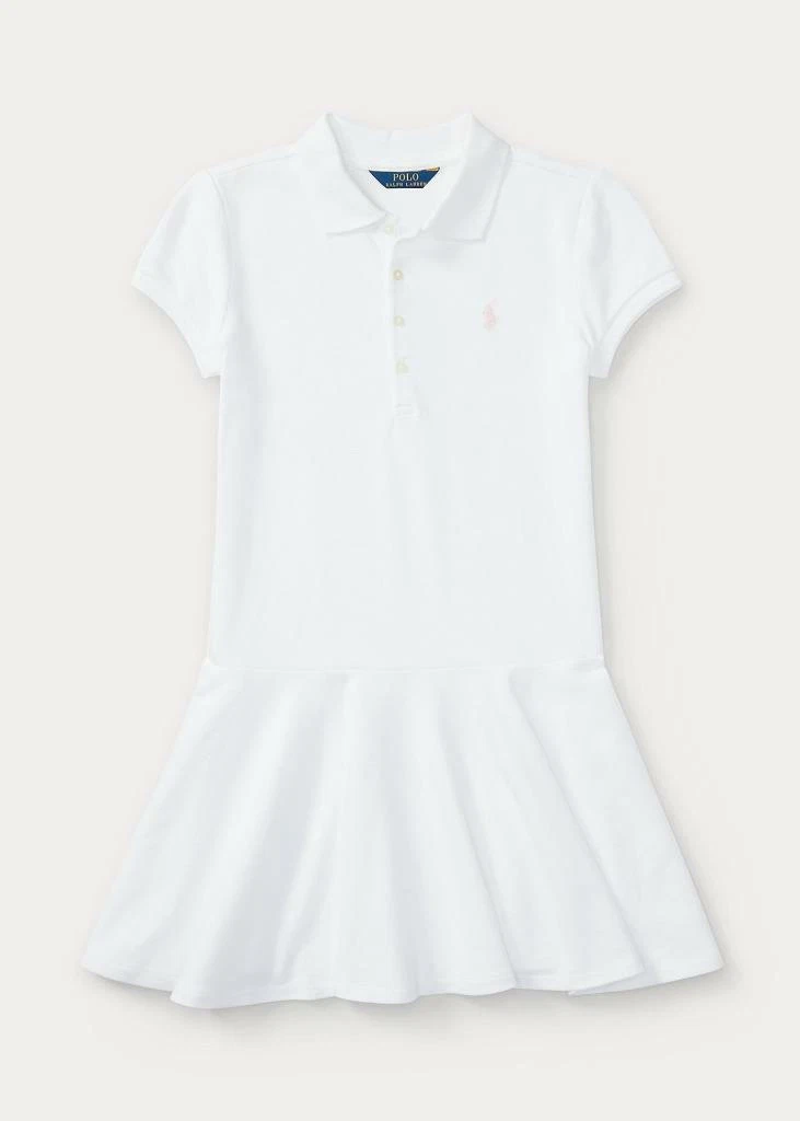Cotton mesh polo clearance dress