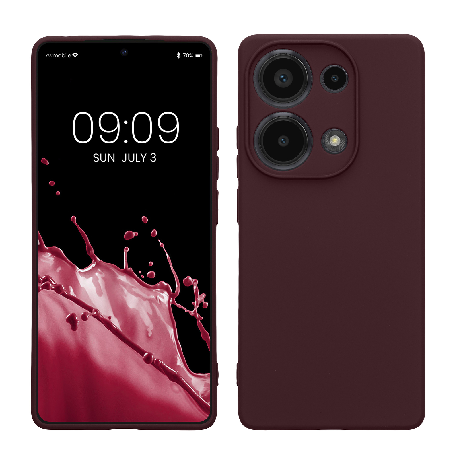 Тонкий чехол для Xiaomi Redmi Note 13 Pro 4G Hülle Silikon Silikonhülle 
