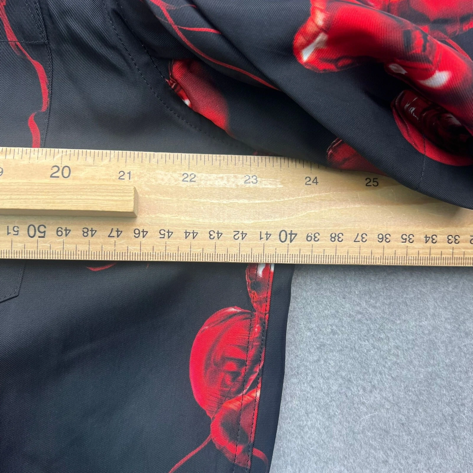 ALEXANDER MCQUEEN Camicia ALEXANDER WANG uomo grandi cuori hawaiana AOP spiaggia vacanze estate designer