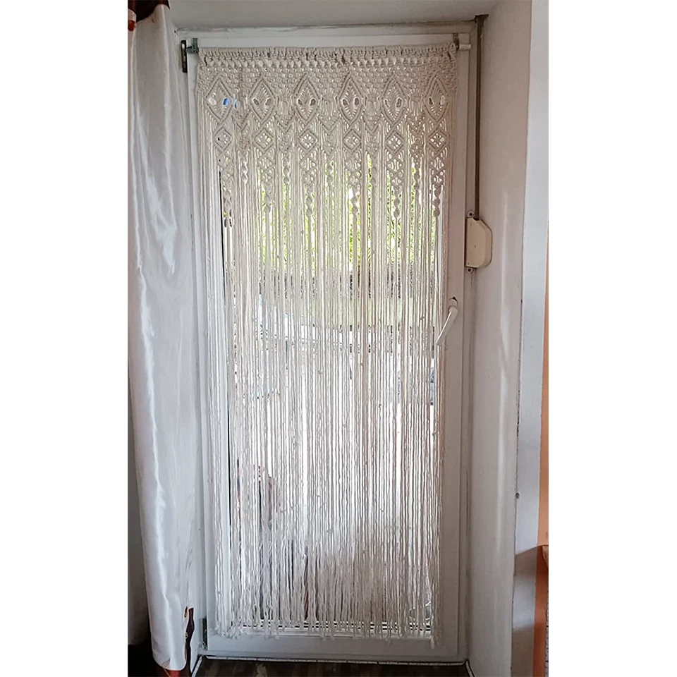 Türvorhang Perlenvorhang Fadenvorhang Insektenschutz Raumtrenner Sichtschutz DHL - Bild 3 von 4