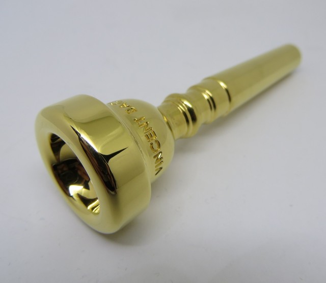 Bach 24k Gold Symphonic Trumpet Mouthpiece 11/4c 25 Throat 24 Backbore