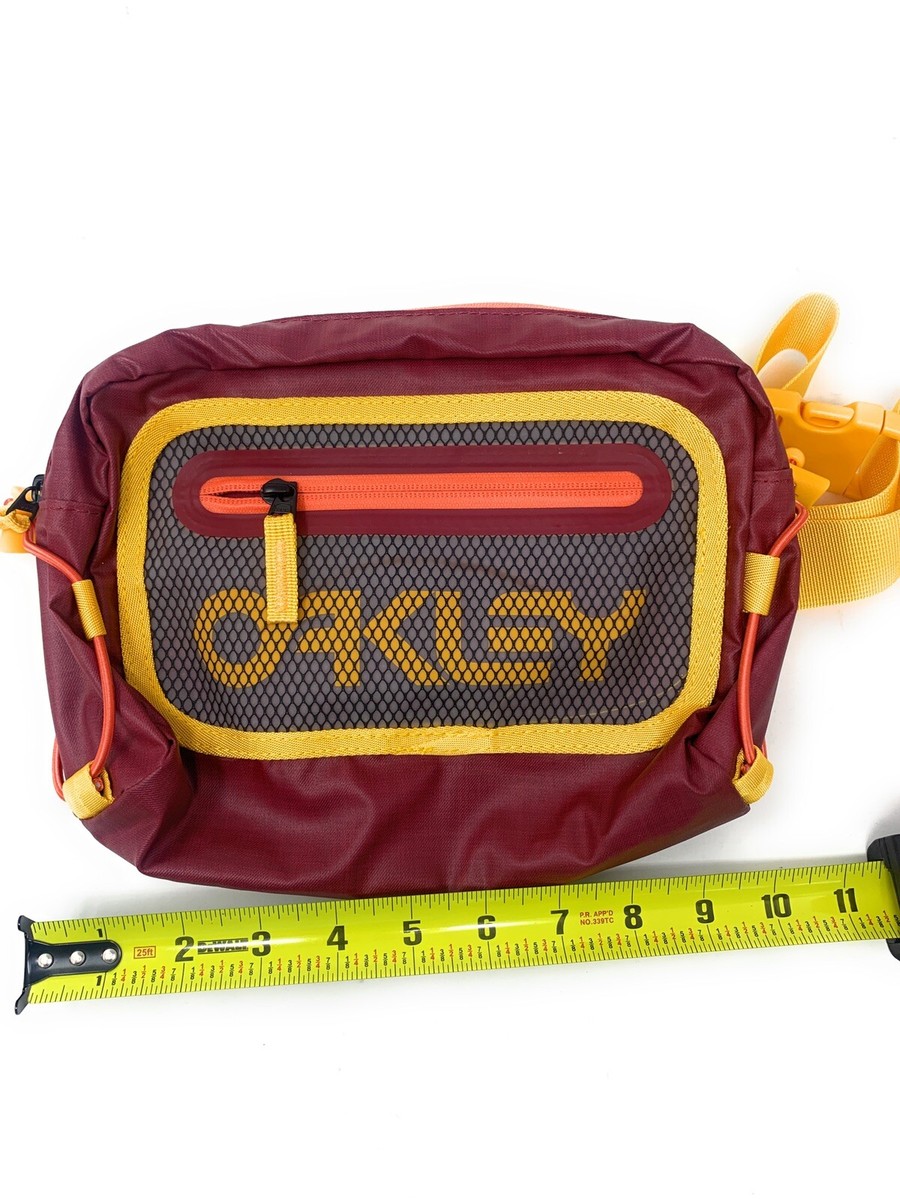 Oakley sac ceinture sac banane orange brûlé et jaune excellent