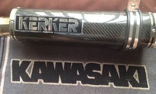 KERKER AMA 🇺🇸 Kawasaki chrome decal / KZ1000R / S1 / ZRX / Eddie Lawson #21