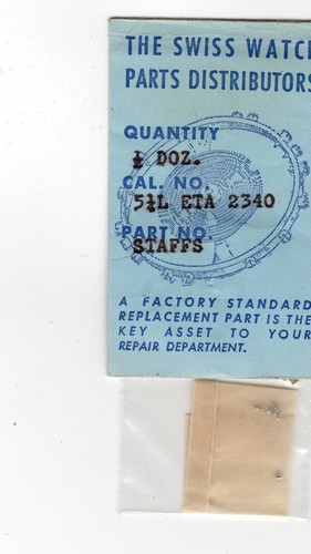 ETA NOS Watch Parts, seleccione un estilo, el precio es para una pieza - Imagen 31 de 81