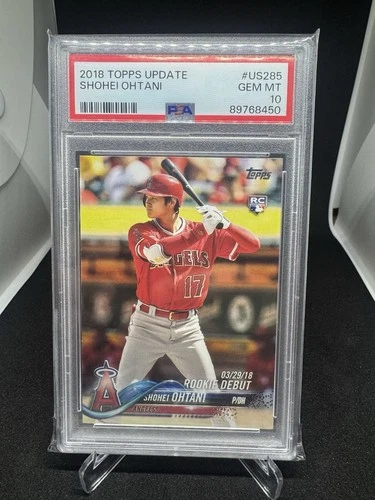 2018 Topps Update Series - Shohei Ohtani Rookie Card PSA 10 🔥🔥🔥⚾️⚾️