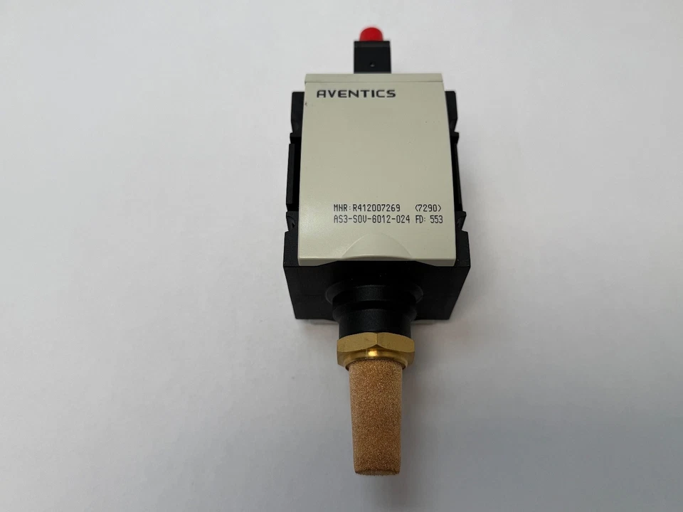 Válvula reguladora de presión de filtro Aventics R412007269 R-412-007-269 Rexroth Bosch Foto 2 de 4