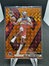 2024-25 Panini Mosaic #29 Bilal Coulibaly Orange Mosaic Prizm #'d 50/249 KF1F3