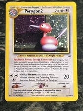 Porygon 2 - 12/64 Neo Revelation Holo - Excellent! Beautiful Card! Hard To Find!