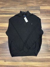 NEW Polo Ralph Lauren Men's 2XL 1/4 Zip Pullover Sweater Classic Gray MSRP: 138