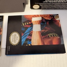 WWF WrestleMania Challenge Nintendo Entertainment System NES 1990 CIB