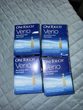 One Touch Vario Test Strips, 400 In Total By Life Scan 2021 Expired But NIB