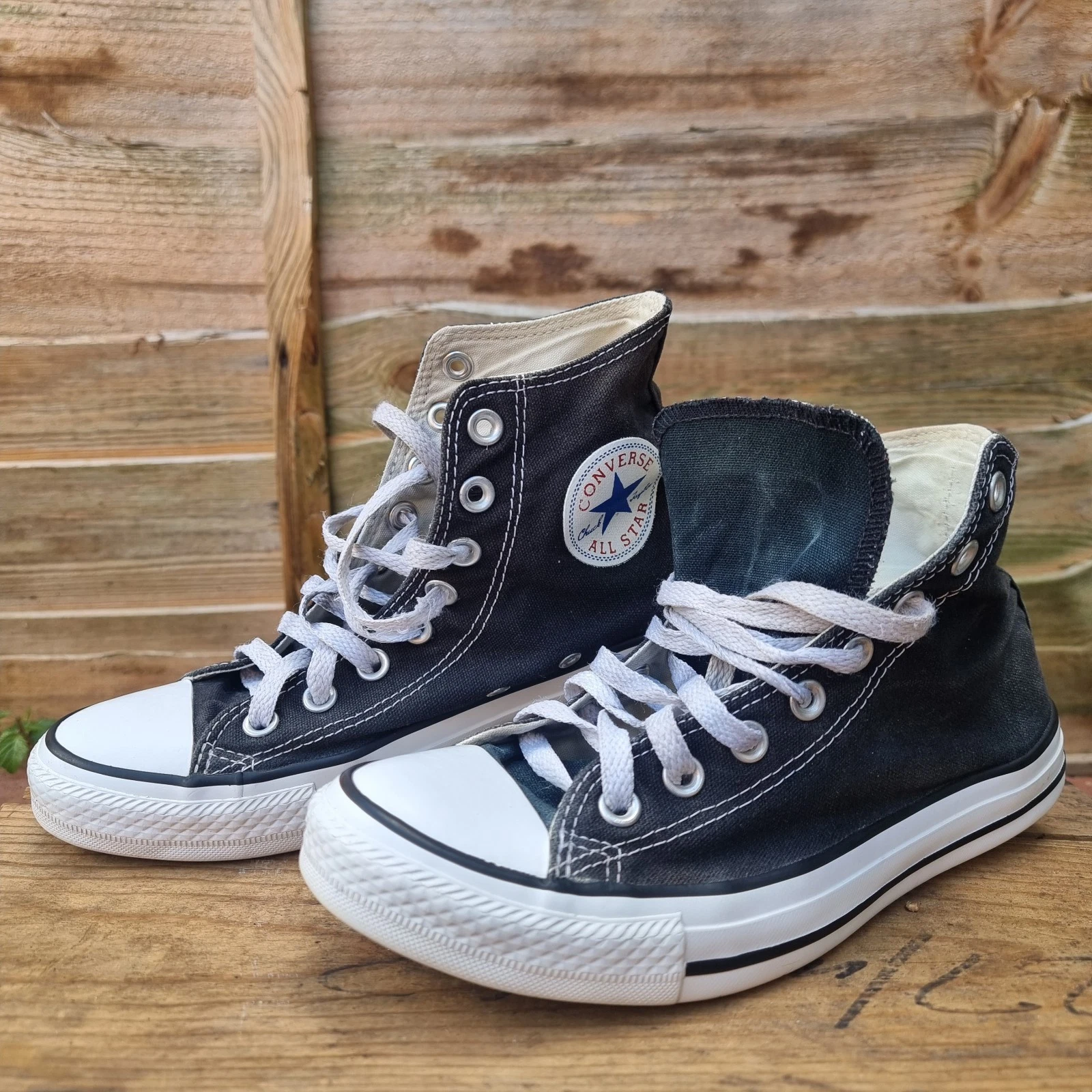 Scarpe da ginnastica alte Converse Chuck Taylor All Star taglia 7 nere