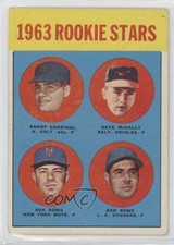 1963 Topps High # Randy Cardinal Dave McNally Don Rowe Ken Rowe #562 7ut