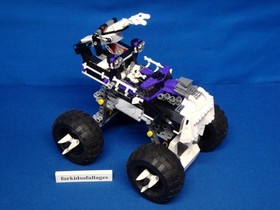 LEGO Ninjago Skull Truck & 1 Minifig - Partial Vehicle Build from #2506